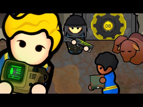 RimWorld Fallout I Built The Perfect Vault!