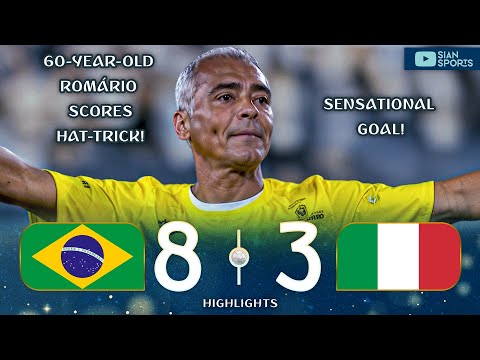 ROMÁRIO HAT-TRICK AT 60! FELT LIKE A WORLD CUP FINAL AT THE 1994 CHAMPIONS’ REUNION!