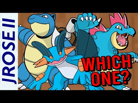 Which WATER STARTER is BEST in Pokemon FireRed/LeafGreen?