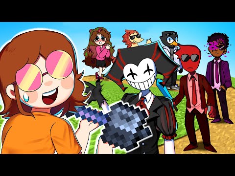 Giving Away The Strongest Weapon In Minecraft