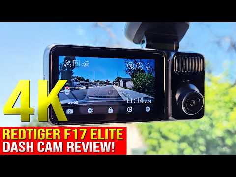 Redtiger F17 ELITE 4K Dash Cam Review (3 Channel)