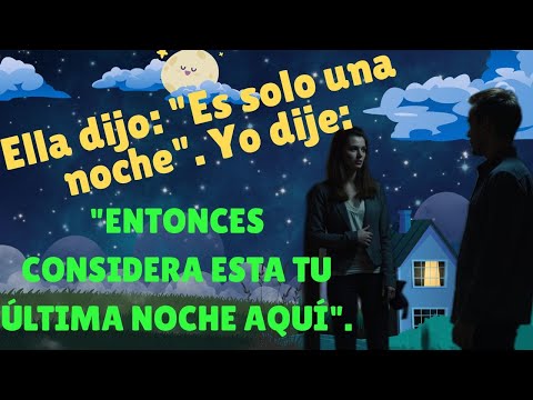 Una frase de ella. Una respuesta tranquila de mi parte. #historiadeinfidelidad