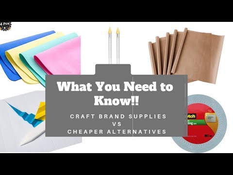 How to Save Lots of Money When Buying Craft Tools | Comparing Quality and Price