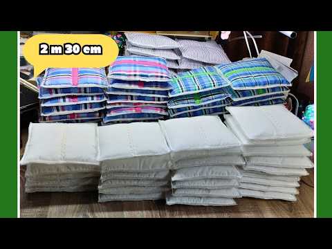 I sewed the biggest blanket! The fastest and easiest way!