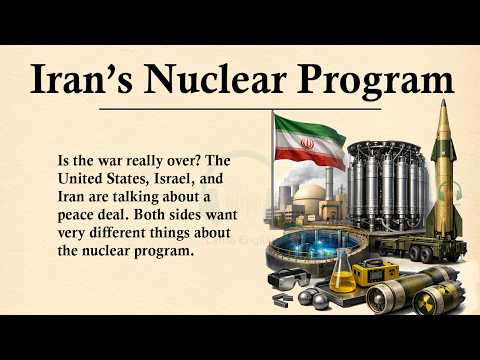 After Ceasefire Iran’s Nuclear Program Not Clear ||🔥Learn English Through Story Level 3 || Graded