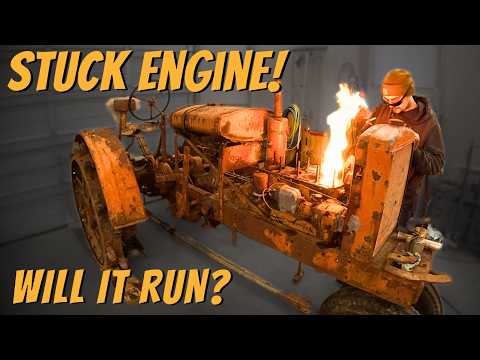 WILL THIS 88 Year Old Tractor RUN & DRIVE?!? - (Seized Engine)
