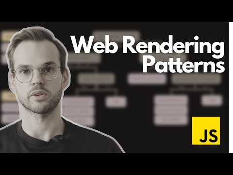 Web Rendering Patterns. SSR, CSR, Hydration, Static Generation, Resumability