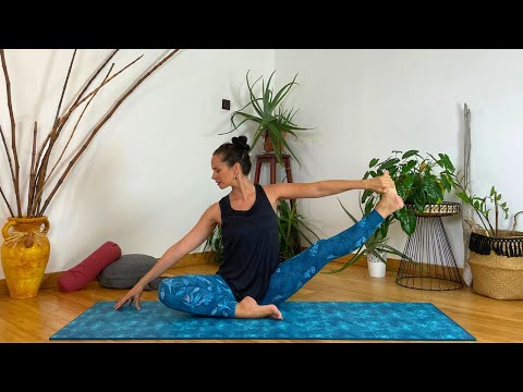 40 min Vinyasa Yoga - Cours Complet - équilibre et ancrage - niveau intermédiaire