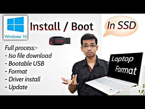 How to Format Laptop ? | Download ISO file | Make Bootable Pendrive | Driver install | HINDI