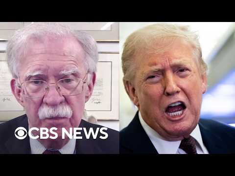 John Bolton, former national security adviser, reacts to Trump's handling of Iran war