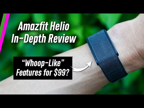 Amazfit Helio Band In-Depth Review // Replace Your Whoop For $99?