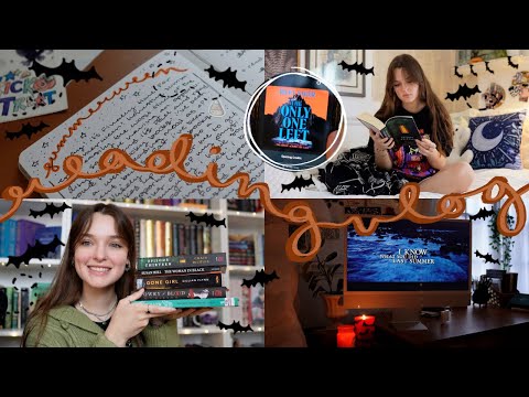 READING VLOG | a cozy week of summerween and six spooky books🦇