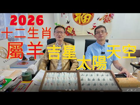 2026年十二生肖, 屬羊 / 吉星太陽,天空 / 凶星晦氣,黃幡,扳鞍影響人際關係 /