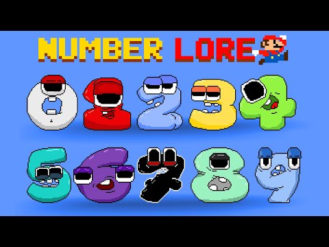 Number Lore (0 - 9) Compilation | Alphabet Lore Addition Series | GM Animation