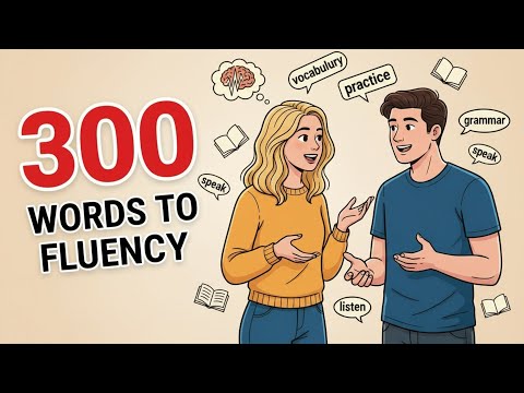 Speak English Fluently with Only 300 Words | Daily English Conversation Practice | English Podcast