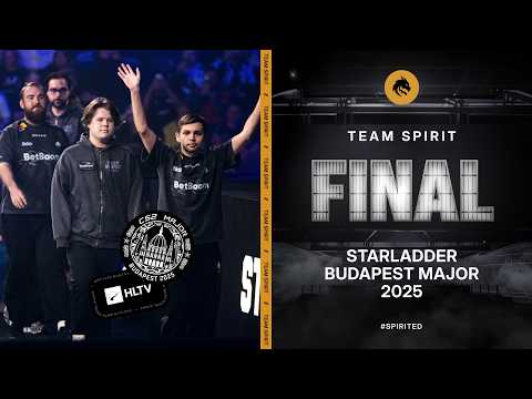 TEAM SPIRIT: STARLADDER BUDAPEST MAJOR 2025. FINAL VLOG (ENG SUB + COMMS)