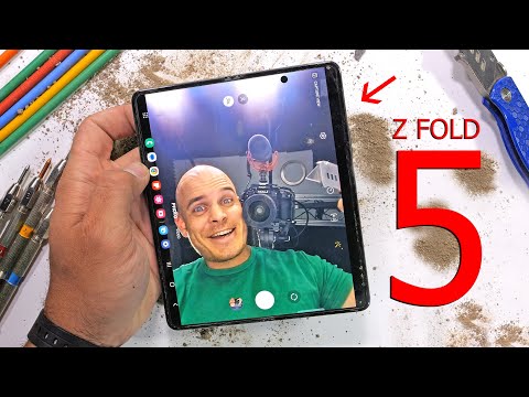 Samsung Z Fold 5 Durability Test! - They said it was strong...