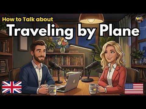 How to Talk About Traveling by Plane in English | English Conversation Practice