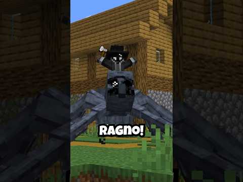 Villager SPIDER in Minecraft #shorts #minecraft