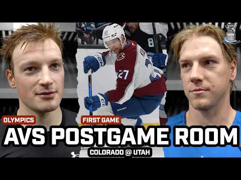 Cale Makar on Olympics & Avs React to Brett Kulak's 1st Game After BIG 4-2 WIN @ Utah