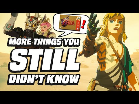 27 MORE Things You STILL Didn't Know In Zelda Tears Of The Kingdom