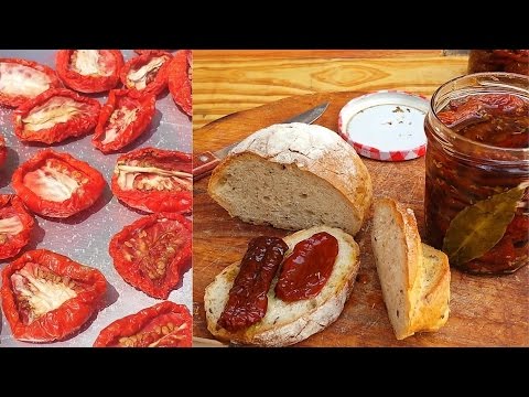 Italian homemade sun dried tomatoes