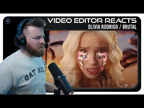Video Editor Reacts to Olivia Rodrigo - Brutal