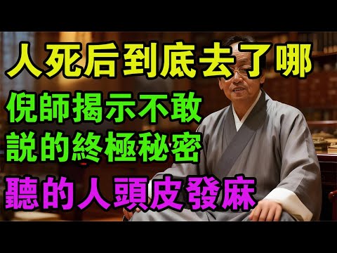 人死後到底去了哪？玄奘法師不敢說的終極秘密！倪海廈：別被「死亡」騙了，這根本是最高級的物理學！#倪海厦 #中醫養生 #經方 #陽氣 #生死輪迴