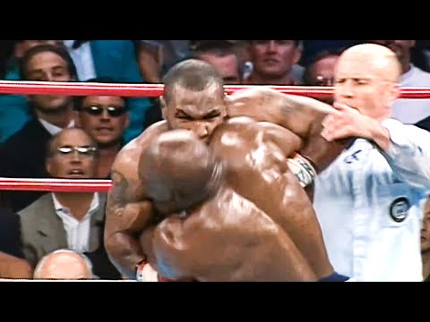 THE BITE FIGHT! Mike Tyson (USA) vs Evander Holyfield (USA) 2 | Boxing Highlights HD