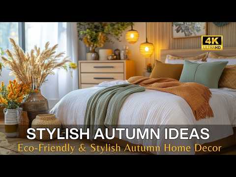 Sleek & Sustainable: Modern Fall Decorating Ideas for an Eco-Friendly & Stylish Autumn Home Decor