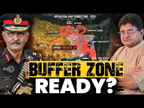 India Ready to Create Buffer Zone at Chicken Neck? | OPeration Map Correction | Gen PR Shankar