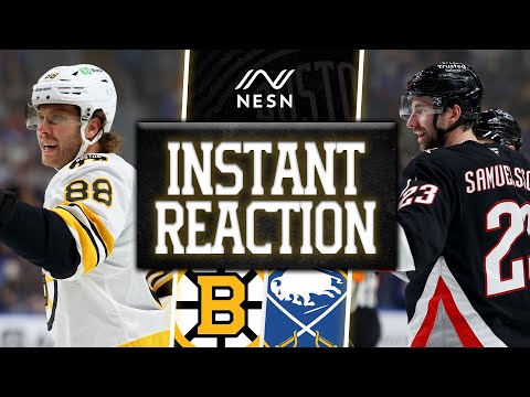 INSTANT REACTION: Bruins Lose 4-1 to Sabres