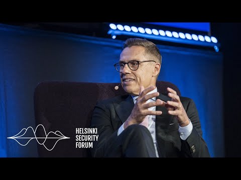 Helsinki Security Forum 2025: Opening Session with President Alexander Stubb & EVP Henna Virkkunen