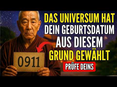 Warum das UNIVERSUM dein Geburtsdatum gewählt hat ✨ Buddhistische Weisheit
