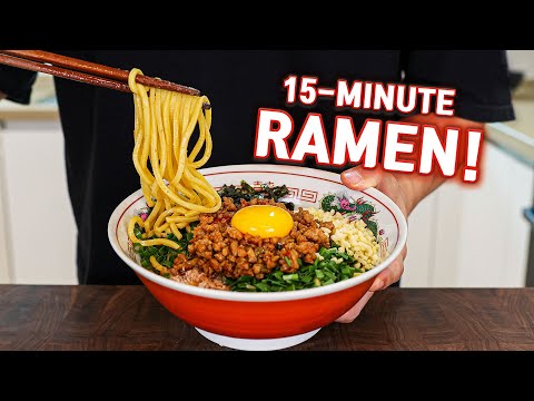 This Cheap, Quick & Easy Japanese Ramen Will Change Your LIFE l MAZESOBA