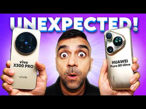 I Did NOT Expect This! vivo X300 Pro vs HUAWEI Pura 80 Ultra