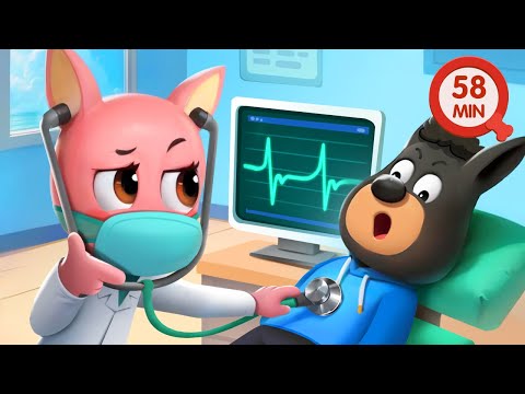 Doctor Checkup | Useful Stories about Taking Care of Health | Safety Rules | Sheriff Labrador