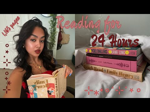 reading for 24 hours ⊹🕯️📖🎧⊹