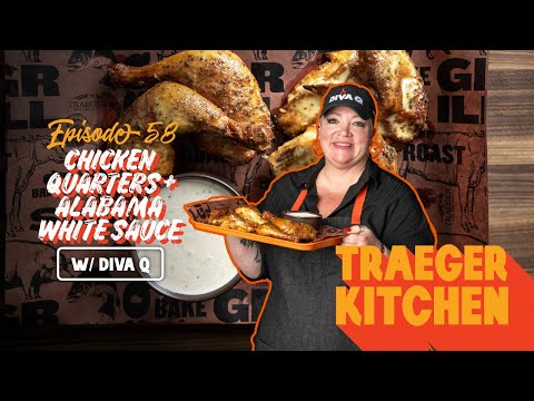 Chicken Quarters with Alabama White Sauce | Traeger Grills | Traeger Grills