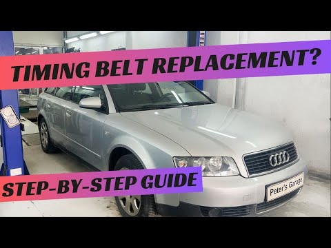 Audi A4 B6 1.9 TDI Timing Belt and Water Pump replacement AWX