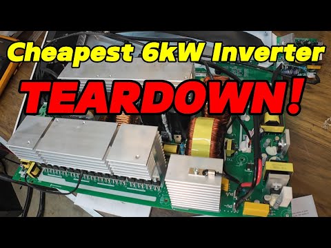 $300 6 kW Hybrid Solar Inverter - What’s Really Inside?