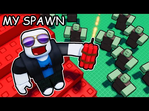 i survived Roblox zombies vs city...