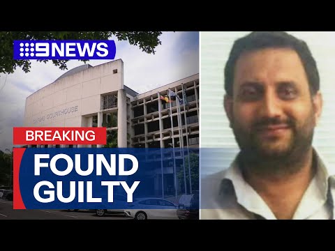 Rajwinder Singh found guilty of murdering Toyah Cordingley | 9 News Australia