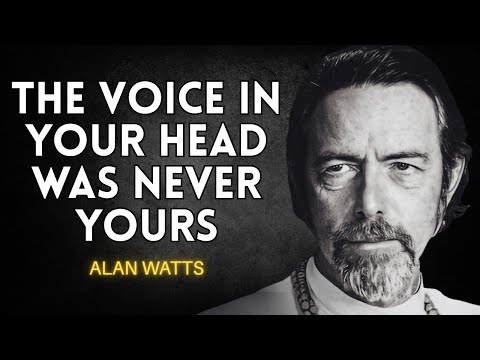 The Enigma of Consciousness: Who Speaks in Your Head? | Alan Watts Explains || Alan Watts