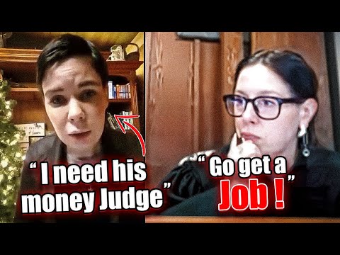 Loser Woman Gets Checked By Judge After Disrespecting Father, Gets KICKED Out