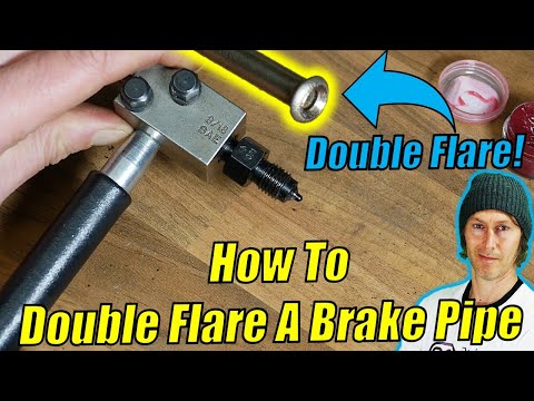 How to Double Flare a Brake Pipe // DIY