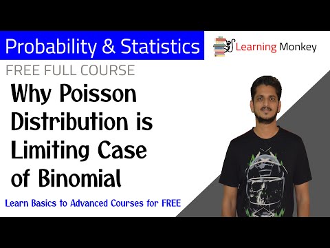 Why Poisson Distribution is Limiting Case of Binomial || Lesson 57 || Probability & Statistics ||