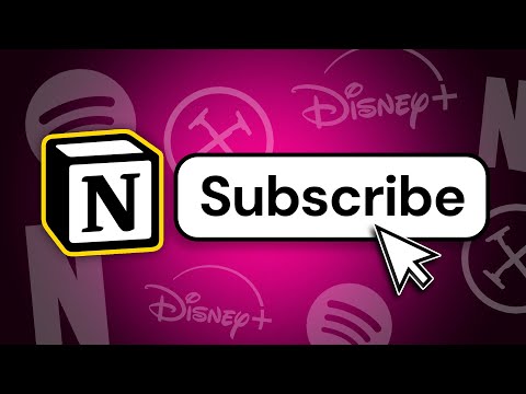 Build a Notion Subscription Tracker (Effortlessly Organized)
