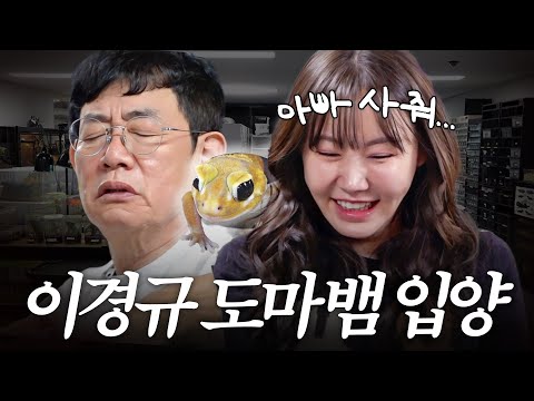 분양가 들으면 억소리나는 희귀 파충류 입양하러 간 이경규