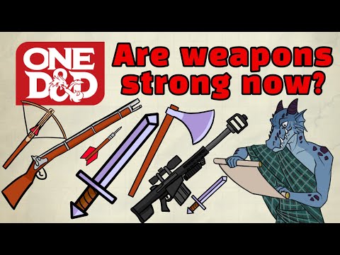 Are weapons strong in One D&D? - Player's Handbook Playtest 5 Unearthed Arcana